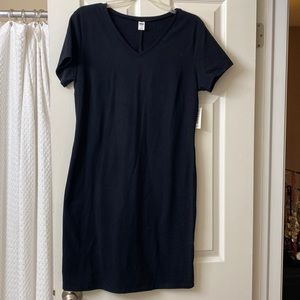 Old Navy NWT T Shirt Dress Black
